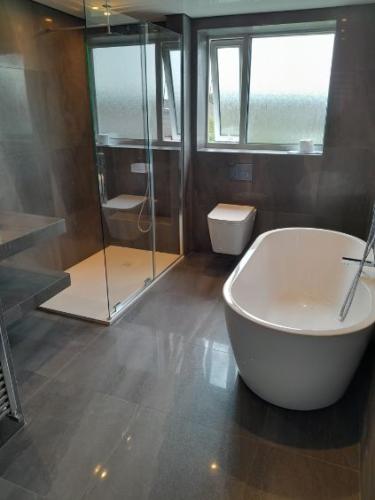 With 'Armano' slider shower screen door